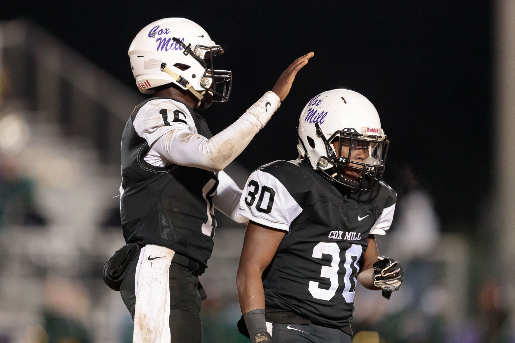 Cox Mill defeats Central Cabarrus 31-6 on Senior Night.